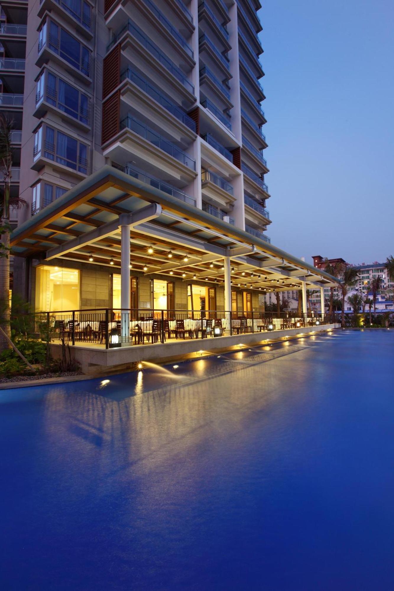 Sanya Seacube Holiday Hotel Exterior foto